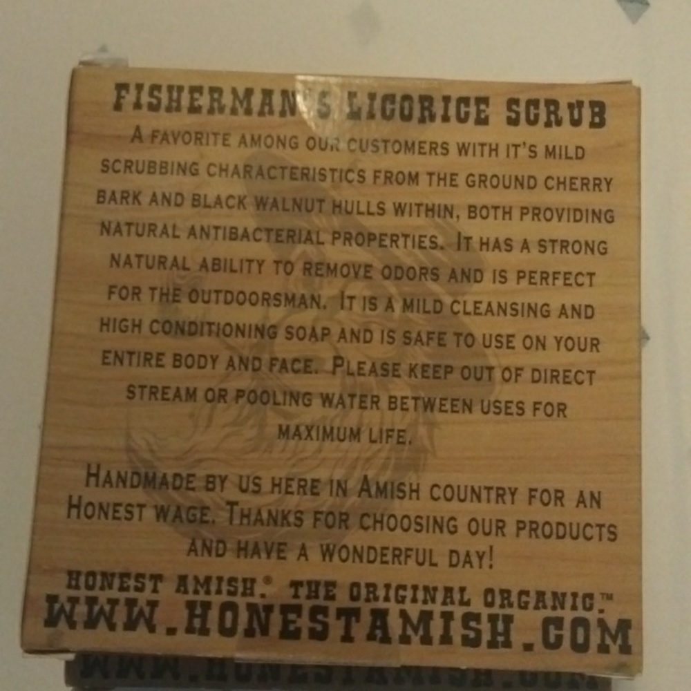 NWT Honest Amish all natural & organic Handmade soap - Picture 2 of 2